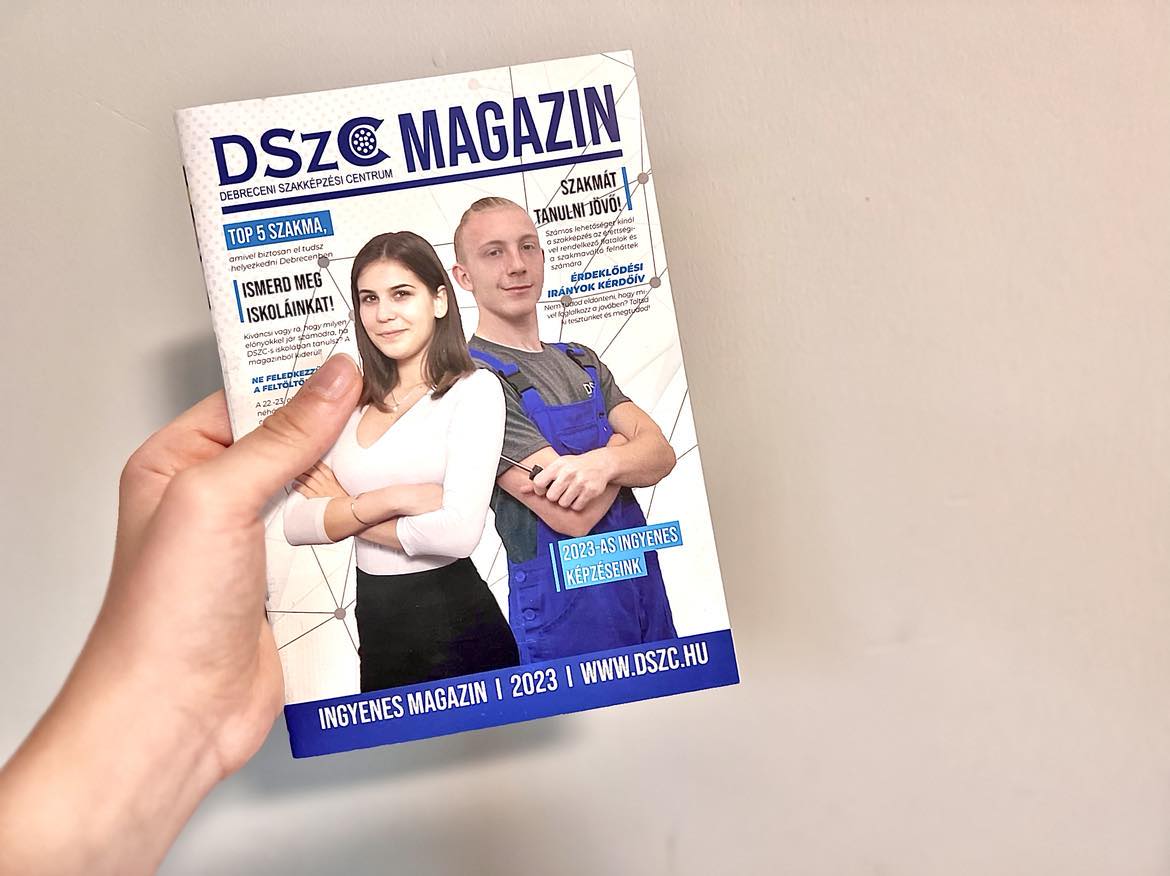Megjelent a DSZC Magazin! című hír borítóképe