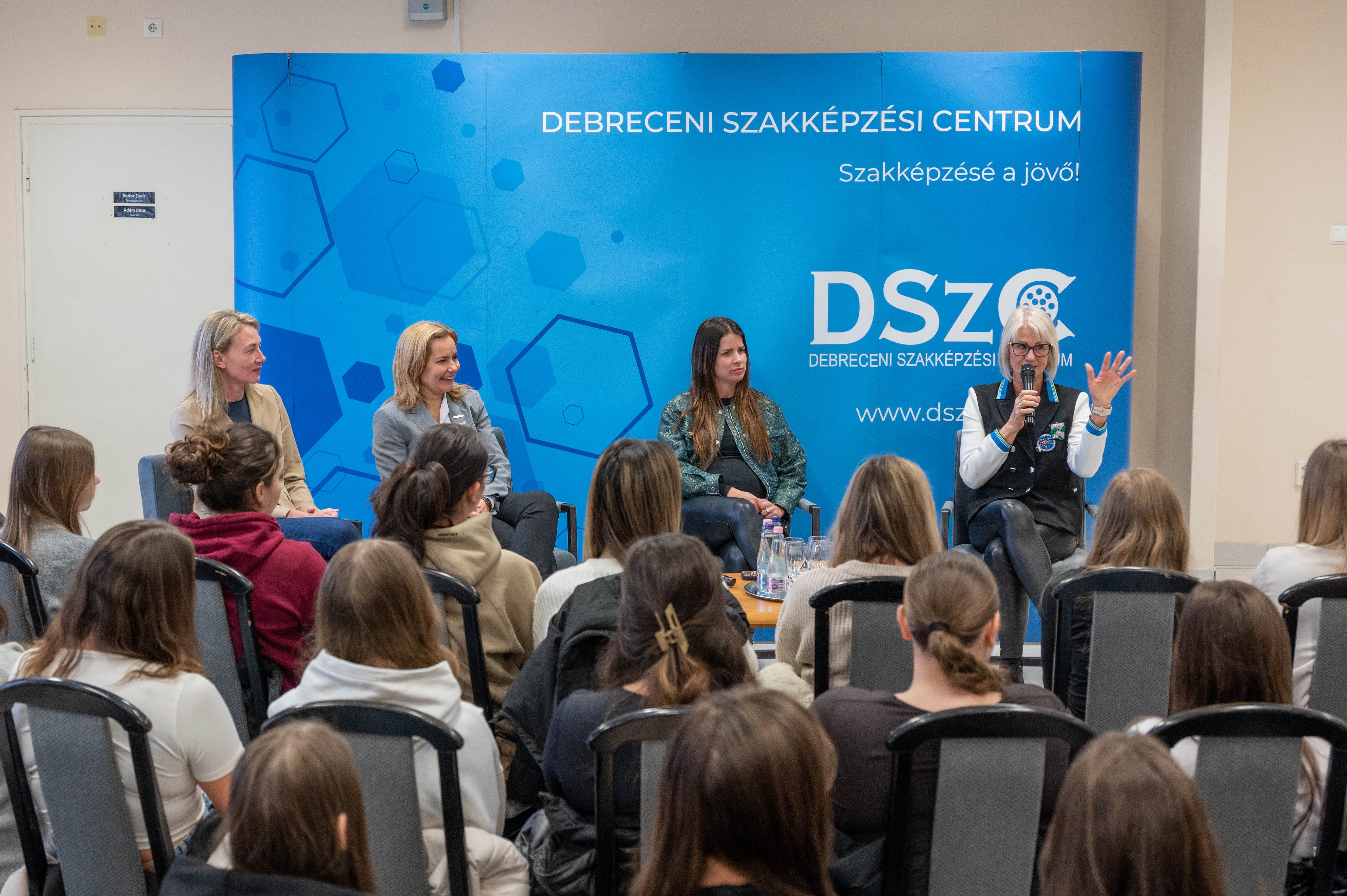 „Nők, sport, karrier”