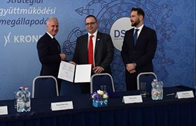 Együttműködési megállapodás a Krones Hungary Kft.-vel