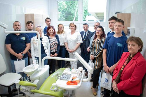 Teljesen megújult a Daefi Jerikó utcai iskolafogászati ellátóhelye